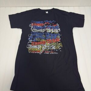 Cheap Trick 2022 Tour Tultex Brand Black Graphic Tee Size Unisex Small